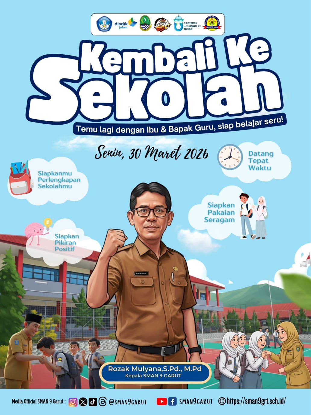 Kembali ke Sekolah 30 Maret 2026: Saatnya Siap Belajar Lebih Baik di SMA Negeri 9 Garut Kembali ke Sekolah 30 Maret 2026: Saatnya Siap Belajar Lebih Baik di SMA Negeri 9 Garut