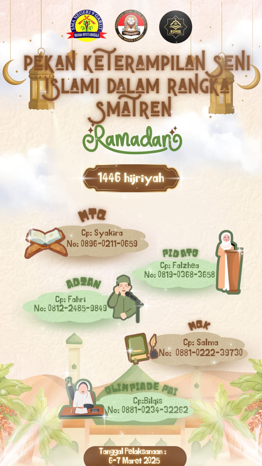 Pekan Keterampilan Seni Islami Pekan Keterampilan Seni Islami
