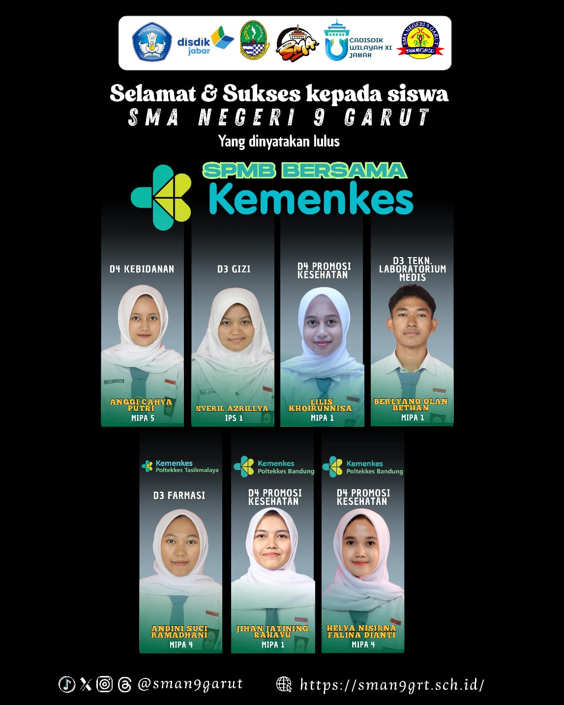 SPMB Bersama SMA Negeri 9 Garut SPMB Bersama SMA Negeri 9 Garut