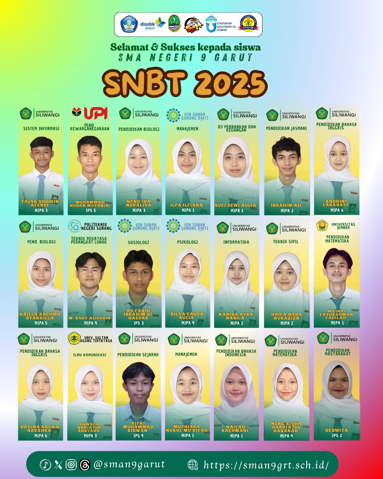 SNBT 2025 SMA Negeri 9 Garut SNBT 2025 SMA Negeri 9 Garut