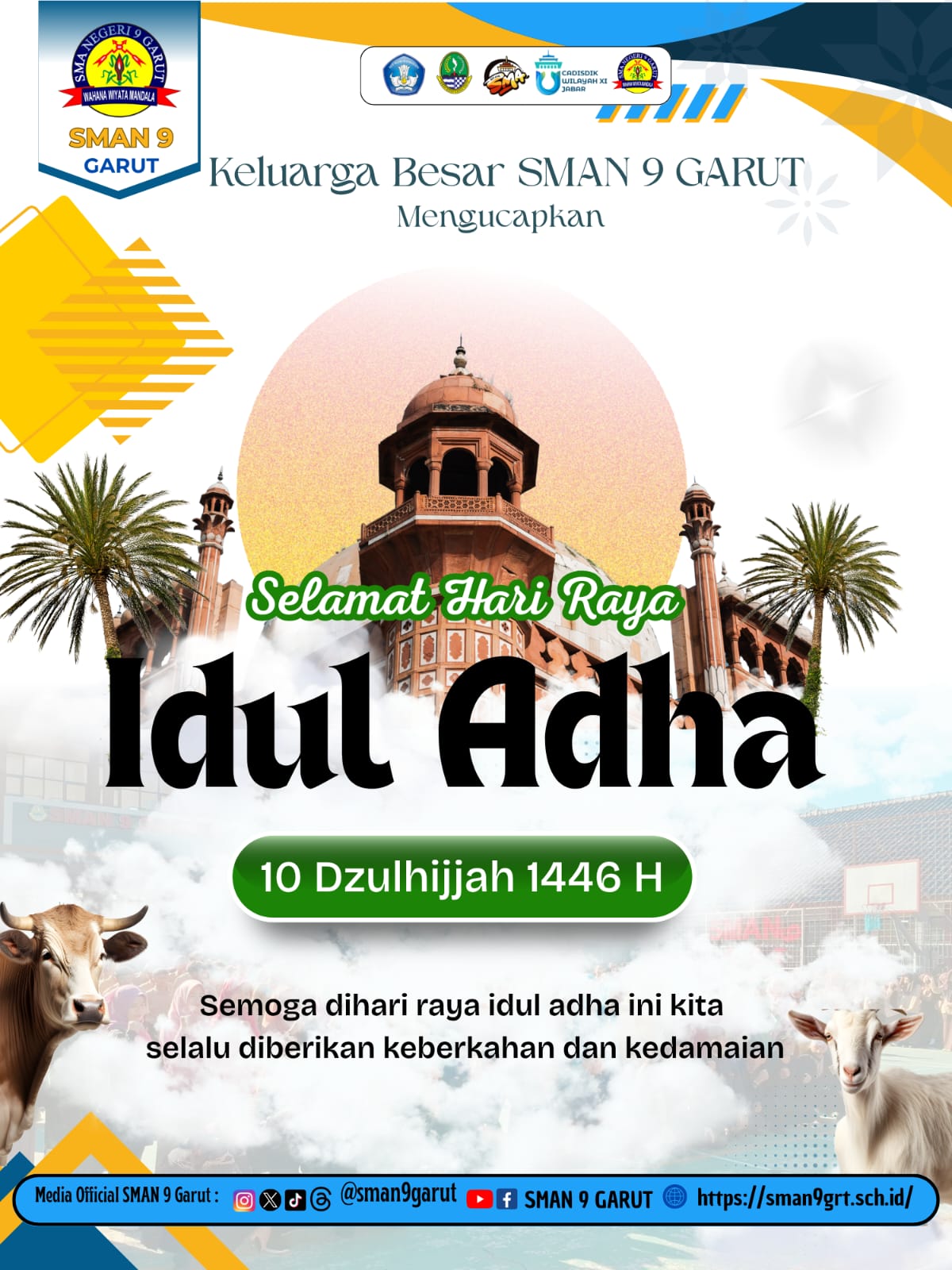 Idul Adha 1446 H; Meneladani Pengorbanan, Menumbuhkan Kepedulian Idul Adha 1446 H; Meneladani Pengorbanan, Menumbuhkan Kepedulian