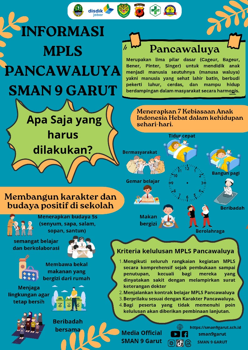 5. MPLS SMA Negeri 9 Garut 2025: Wujudkan Generasi Cager, Bager, Bener, Pinter, Singer 5. MPLS SMA Negeri 9 Garut 2025: Wujudkan Generasi Cager, Bager, Bener, Pinter, Singer