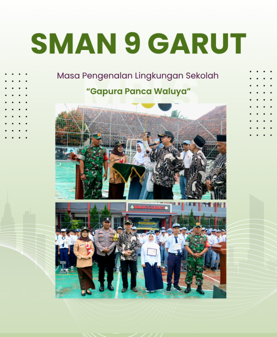 572 Peserta Didik Baru Ikuti MPLS Pancawaluya 2025 di SMA Negeri 9 Garut