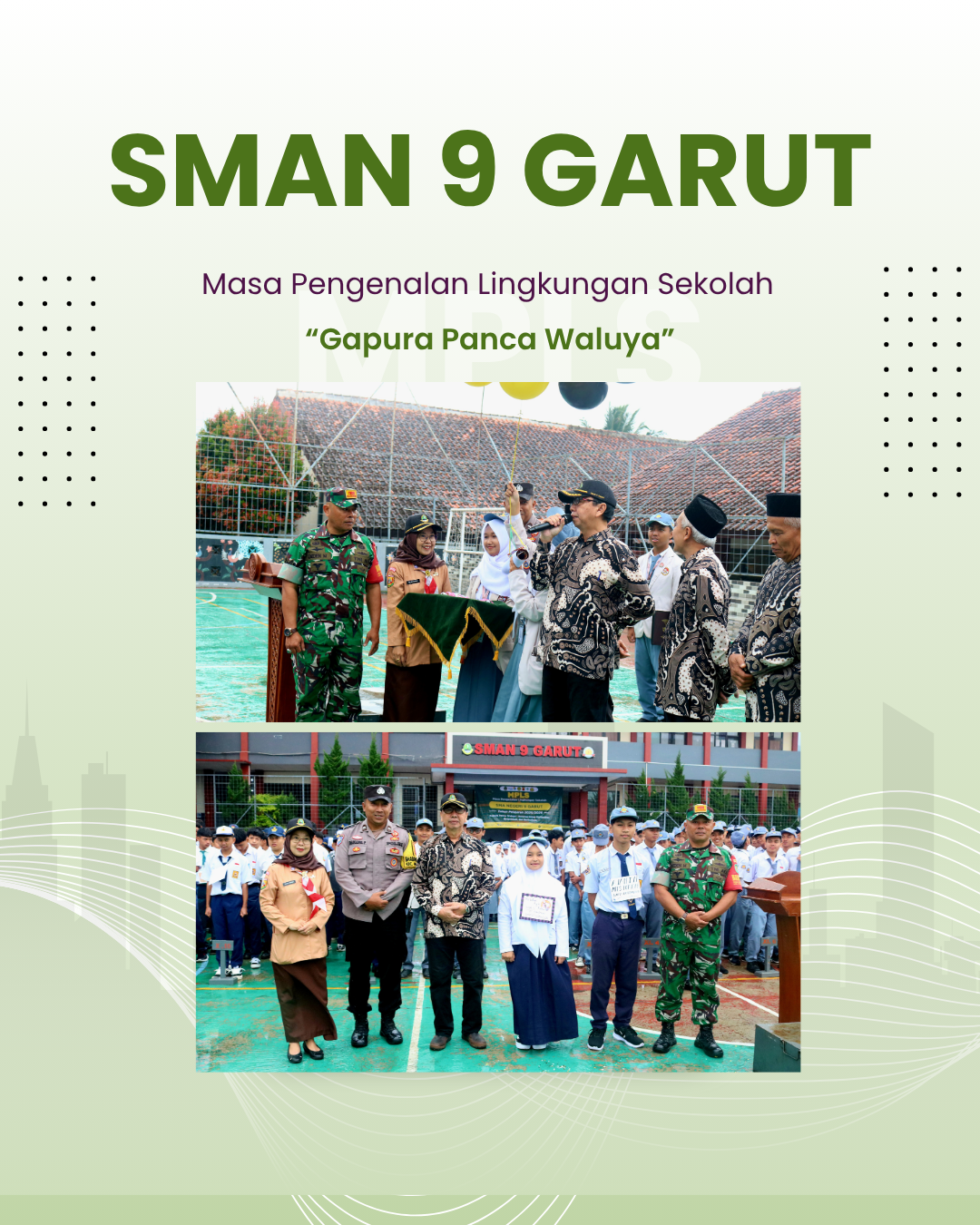 572 Peserta Didik Baru Ikuti MPLS Pancawaluya 2025 di SMA Negeri 9 Garut 572 Peserta Didik Baru Ikuti MPLS Pancawaluya 2025 di SMA Negeri 9 Garut