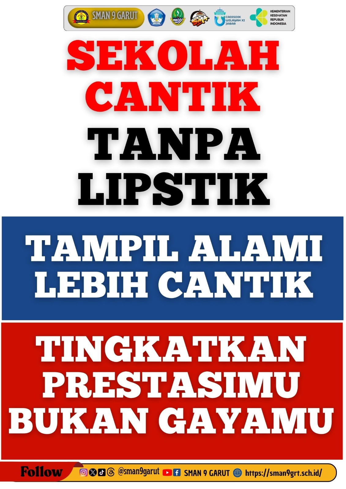 Cantik Itu Alami, Hebat Itu Berprestasi! Cantik Itu Alami, Hebat Itu Berprestasi!