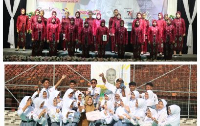 Binavokalia SMA Negeri 9 Garut Raih Juara 1 dan Juara Favorit  Rampak Sekar se-Kabupaten Garut