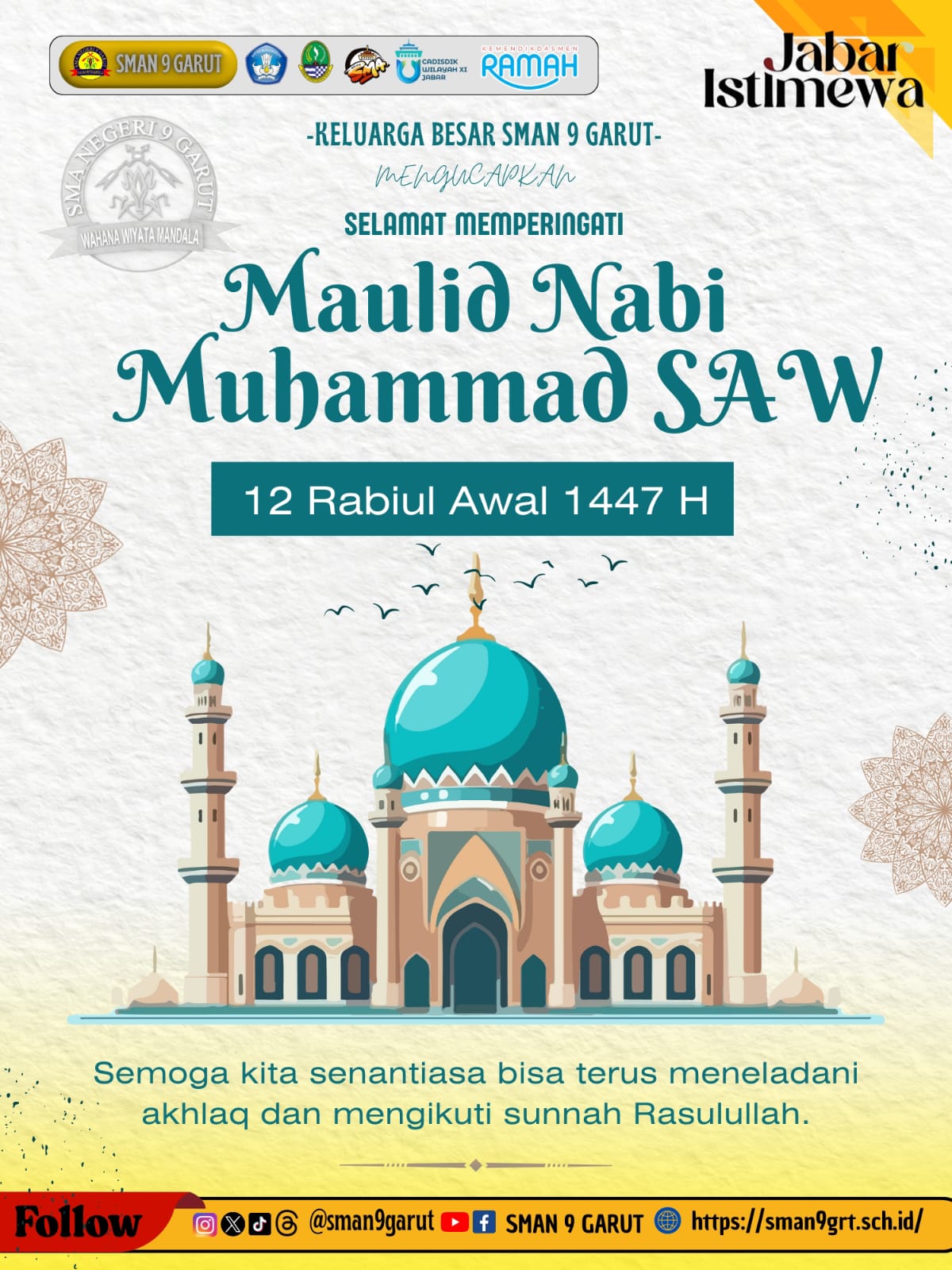 Maulid Nabi Muhammad SAW: Inspirasi Akhlak dan Keteladanan di Sekolah Maulid Nabi Muhammad SAW: Inspirasi Akhlak dan Keteladanan di Sekolah