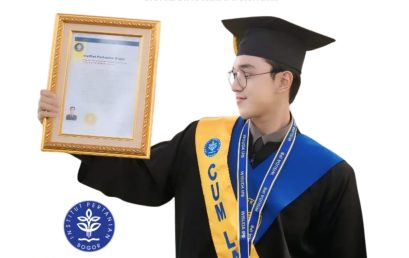 Bangga! Alumni SMA Negeri 9 Garut Raih Predikat Wisudawan Terbaik IPB University dengan IPK 3,99
