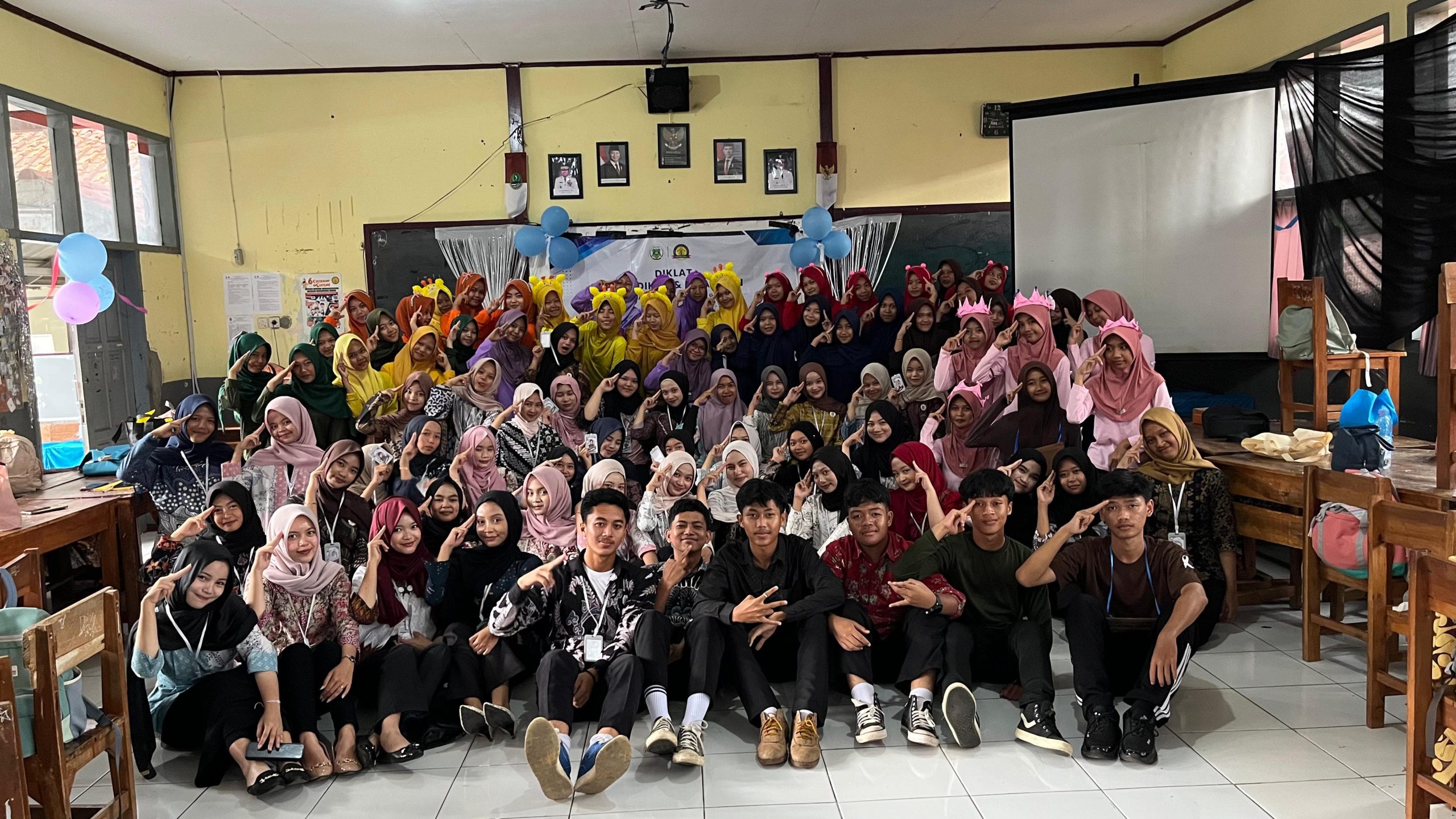 Drum Band Gita Senada SMA Negeri 9 Garut Gelar Diklat dan Pengukuhan Calon Anggota