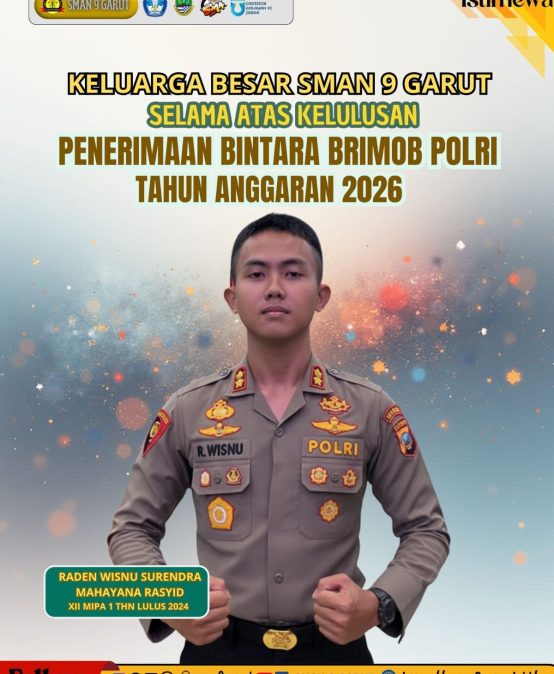 Prestasi Membanggakan, Alumni SMA Negeri 9 Garut Lulus Penerimaan Bintara Brimob Polri TA 2026