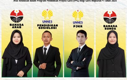 SMA Negeri 9 Garut Ucapkan Selamat dan Sukses atas Kelulusan Guru dalam Program PPG Guru Tertentu Tahap 3 Tahun 2025