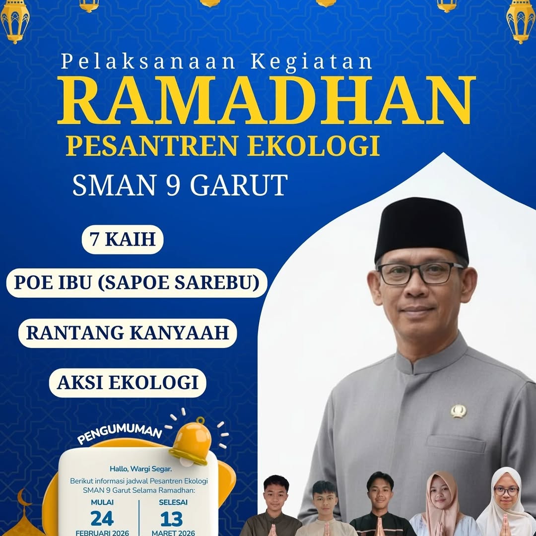 Momentum Ramadhan; Menguatkan Iman dan Kepedulian di SMA Negeri 9 Garut